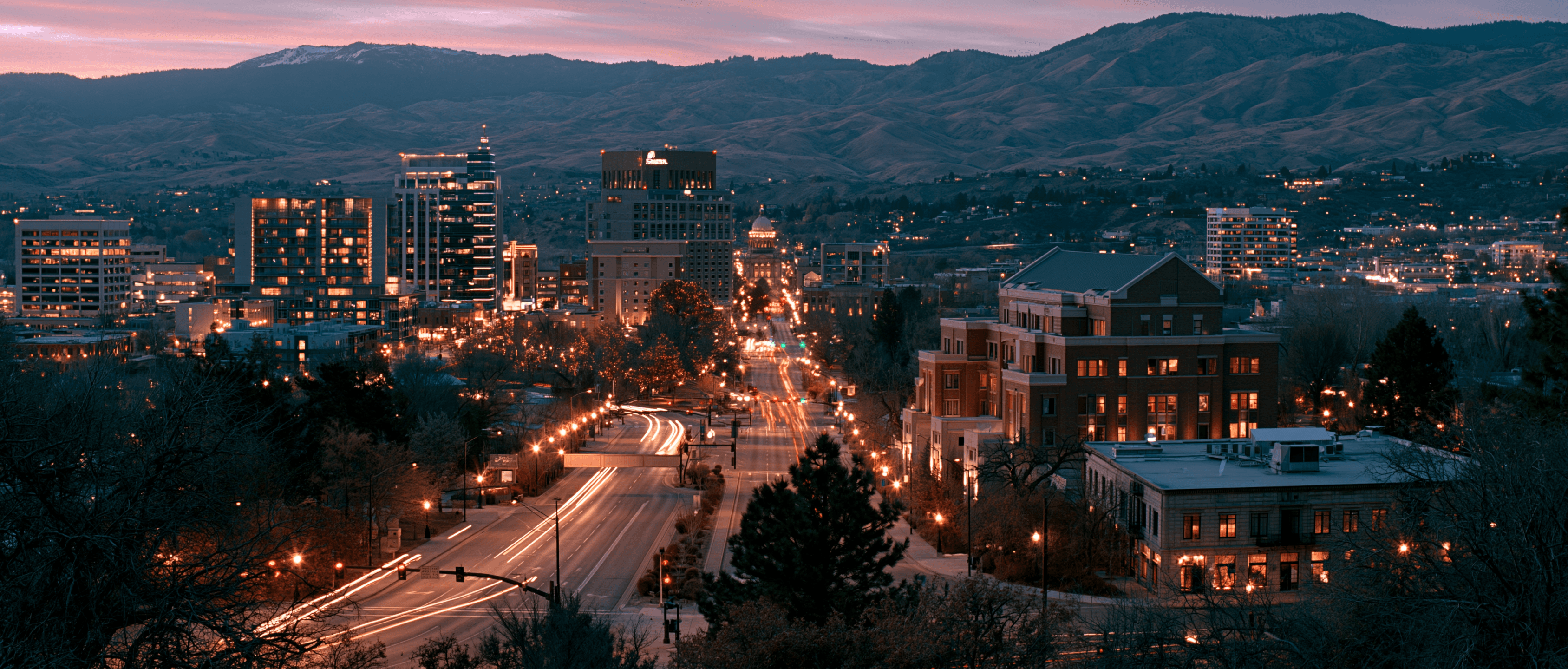 Boise Latin dance scene at twilight