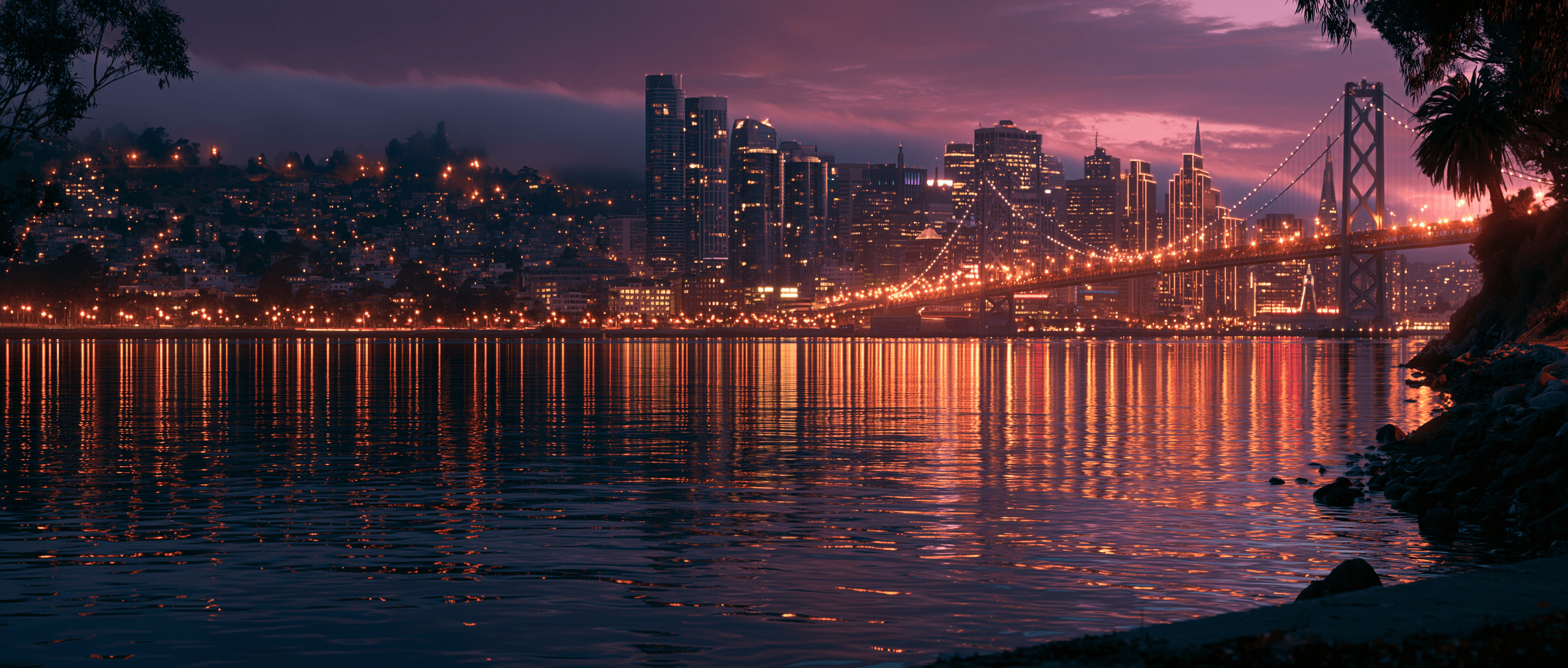 San Francisco Latin dance scene at twilight