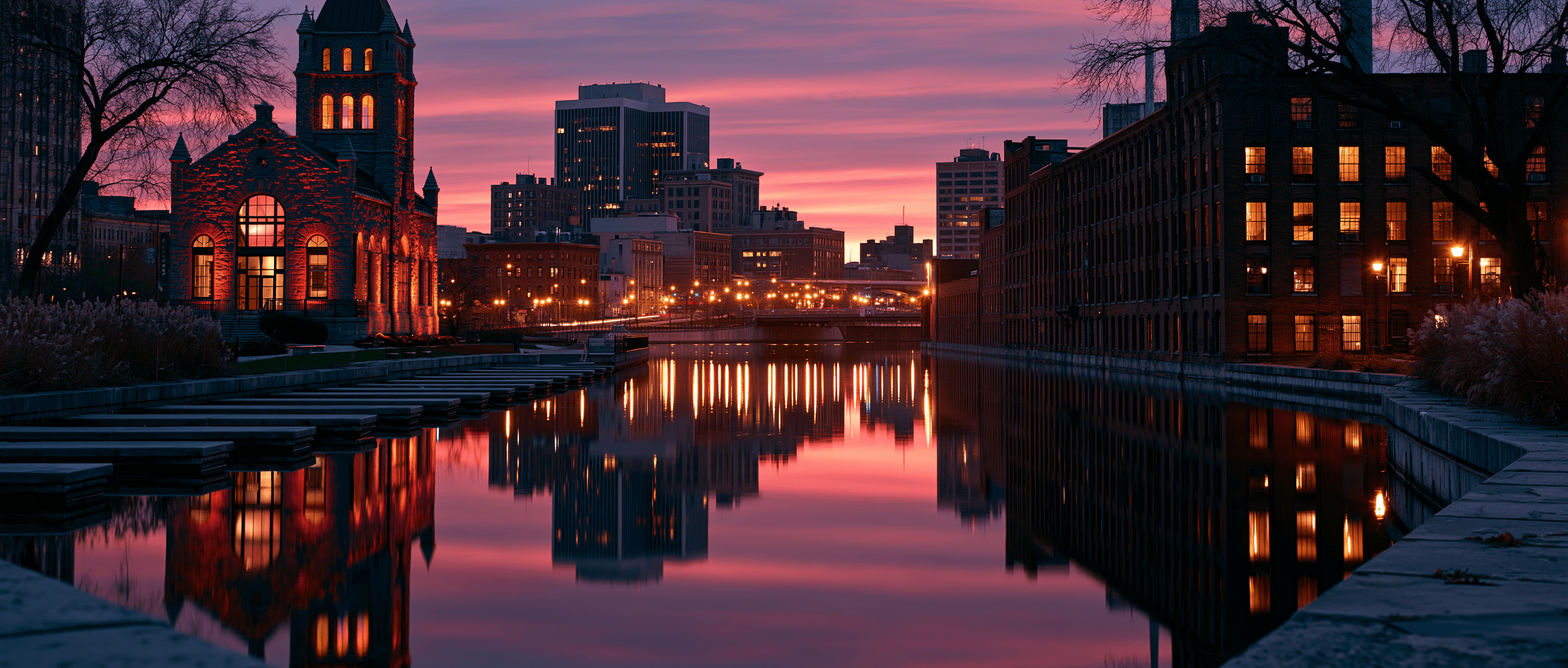 Syracuse Latin dance scene at twilight
