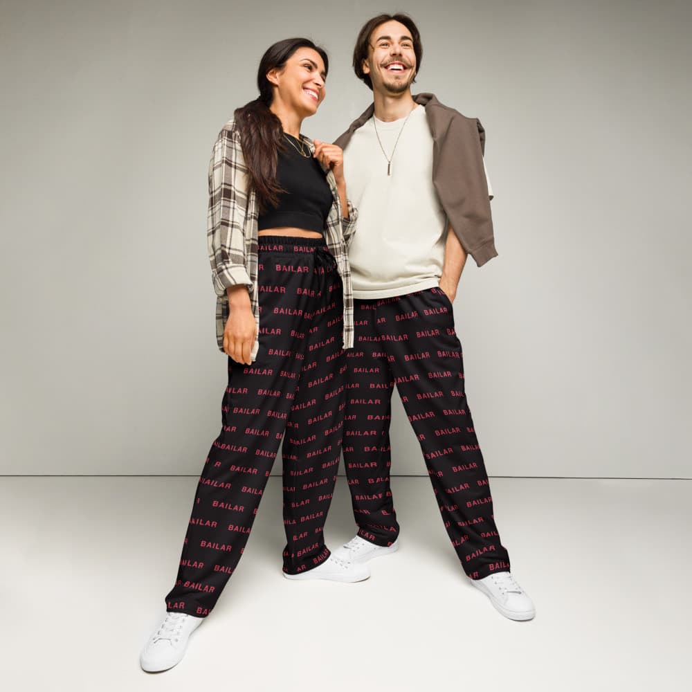 Bailar Wide-Leg Joggers
