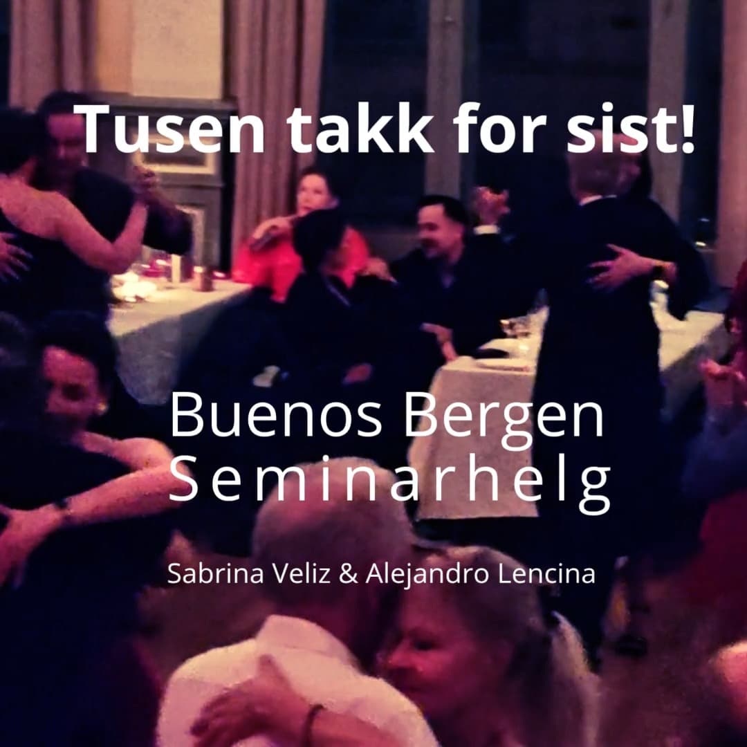 Tango abrazo. Oslo