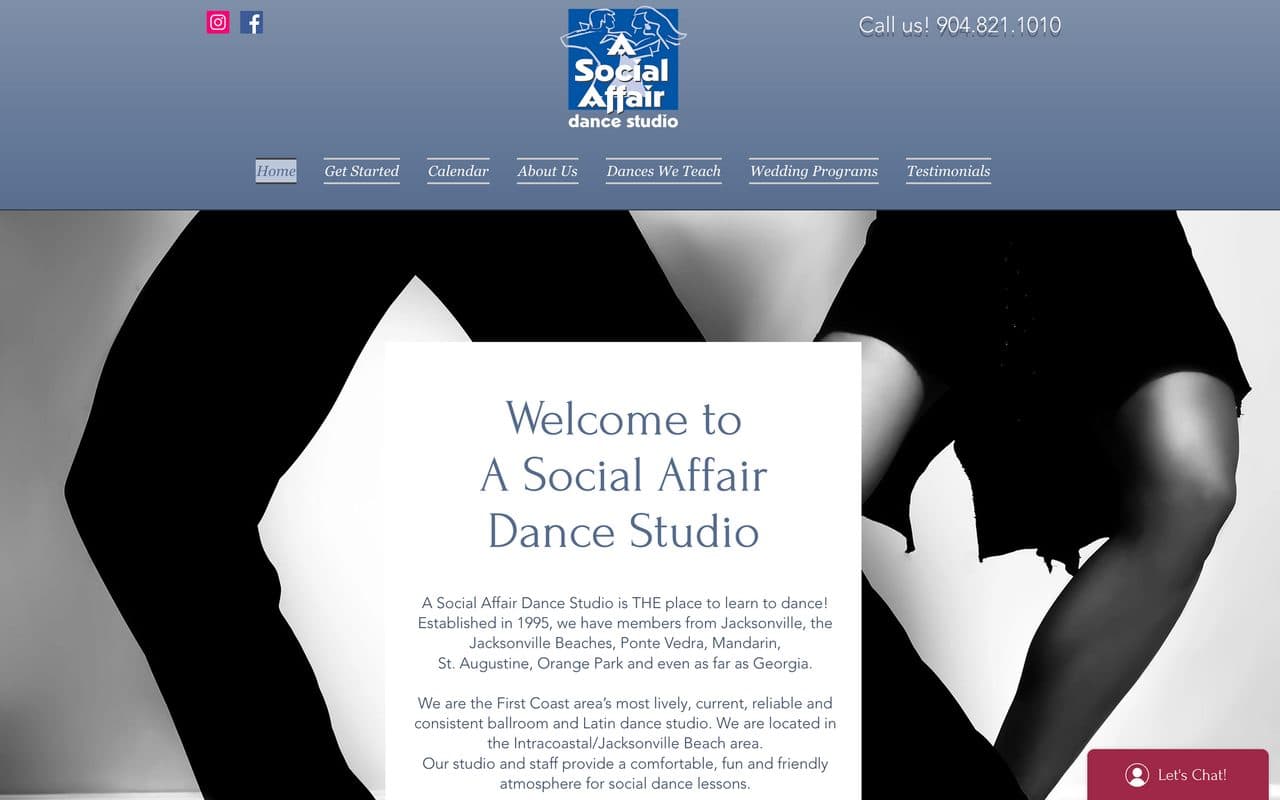A Social Affair Dance Studio. Jacksonville, FL