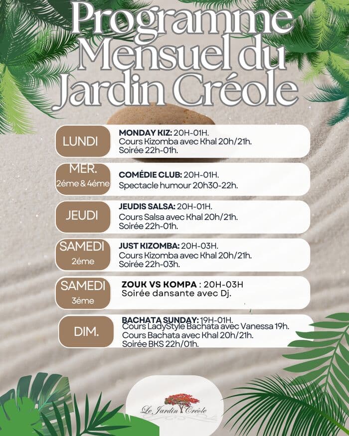Le Jardin Créole. Aucamville