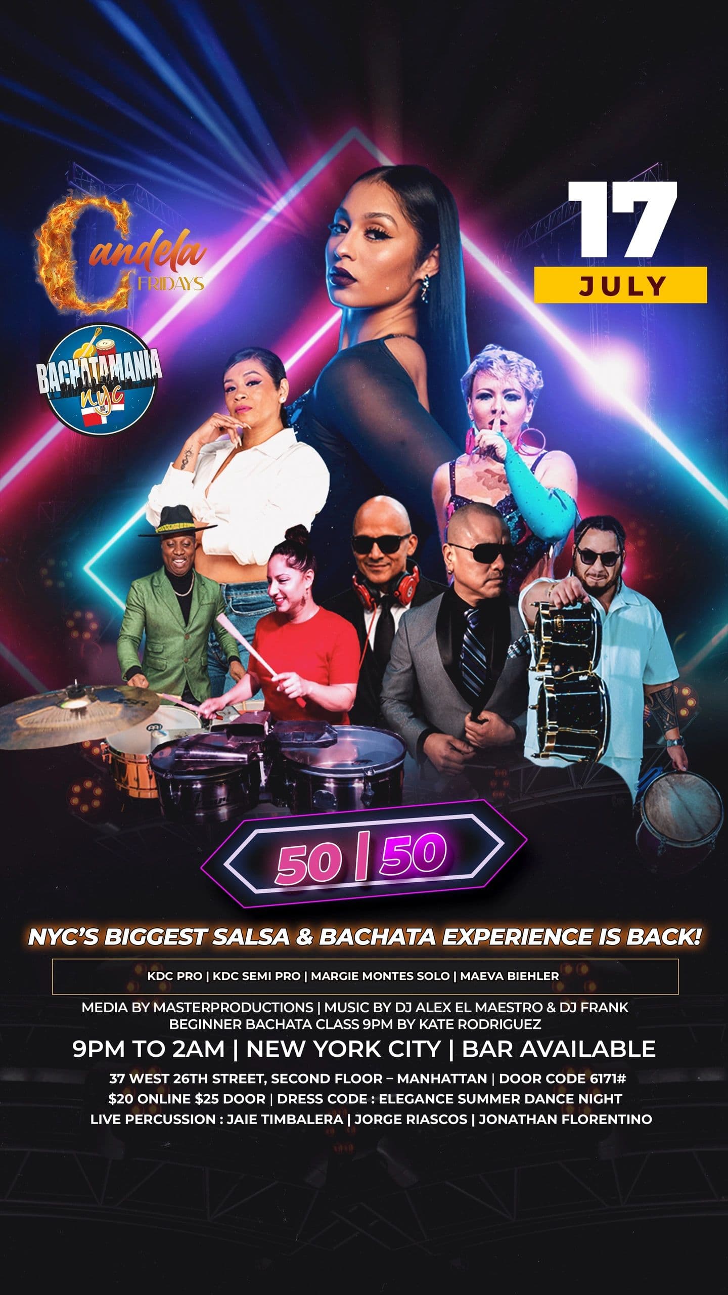 Salsamania Saturdays. New York